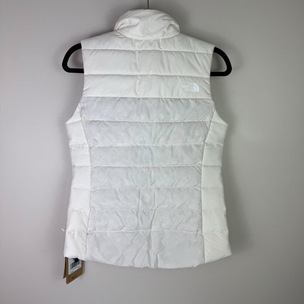 The North Face Aconcagua 3 Vest Womens XS White Puffer Down Insulated Jacket - Picture 8 of 9
